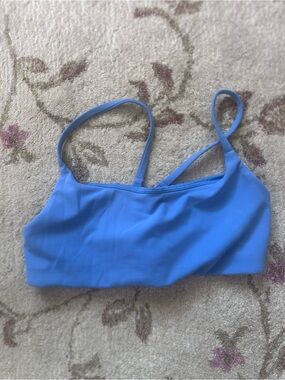 lululemon athletica Blue Strappy Sports Bra